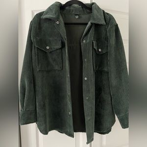 Corduroy Shacket size small